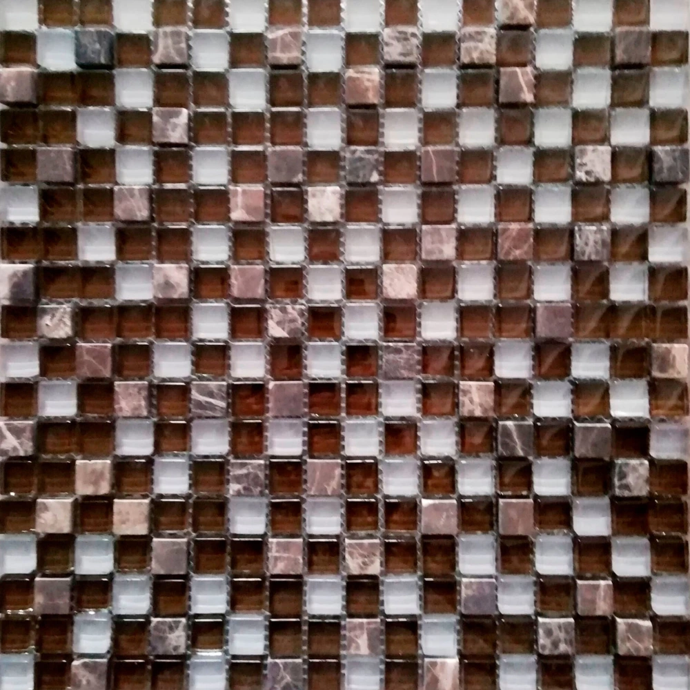 PV2668 -Pastilla Vidrio y Piedra 30×30 (1,5×1,5)