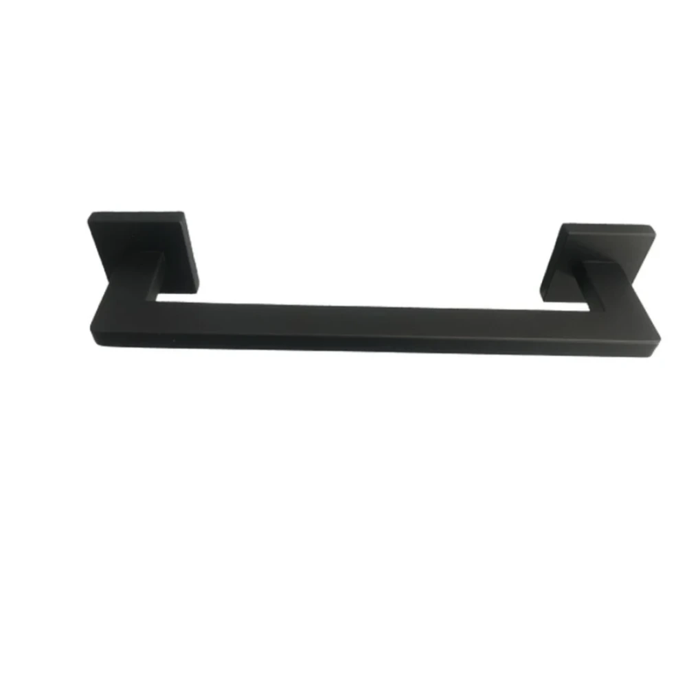 Toallero Recto Negro -TO102-B