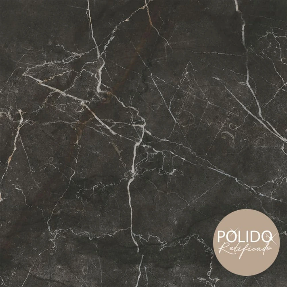 Gres Porc. Nero Elevato Rect. 66 x 66