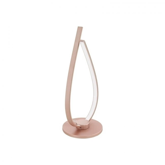 Portátil de mesa LED alum. rosa