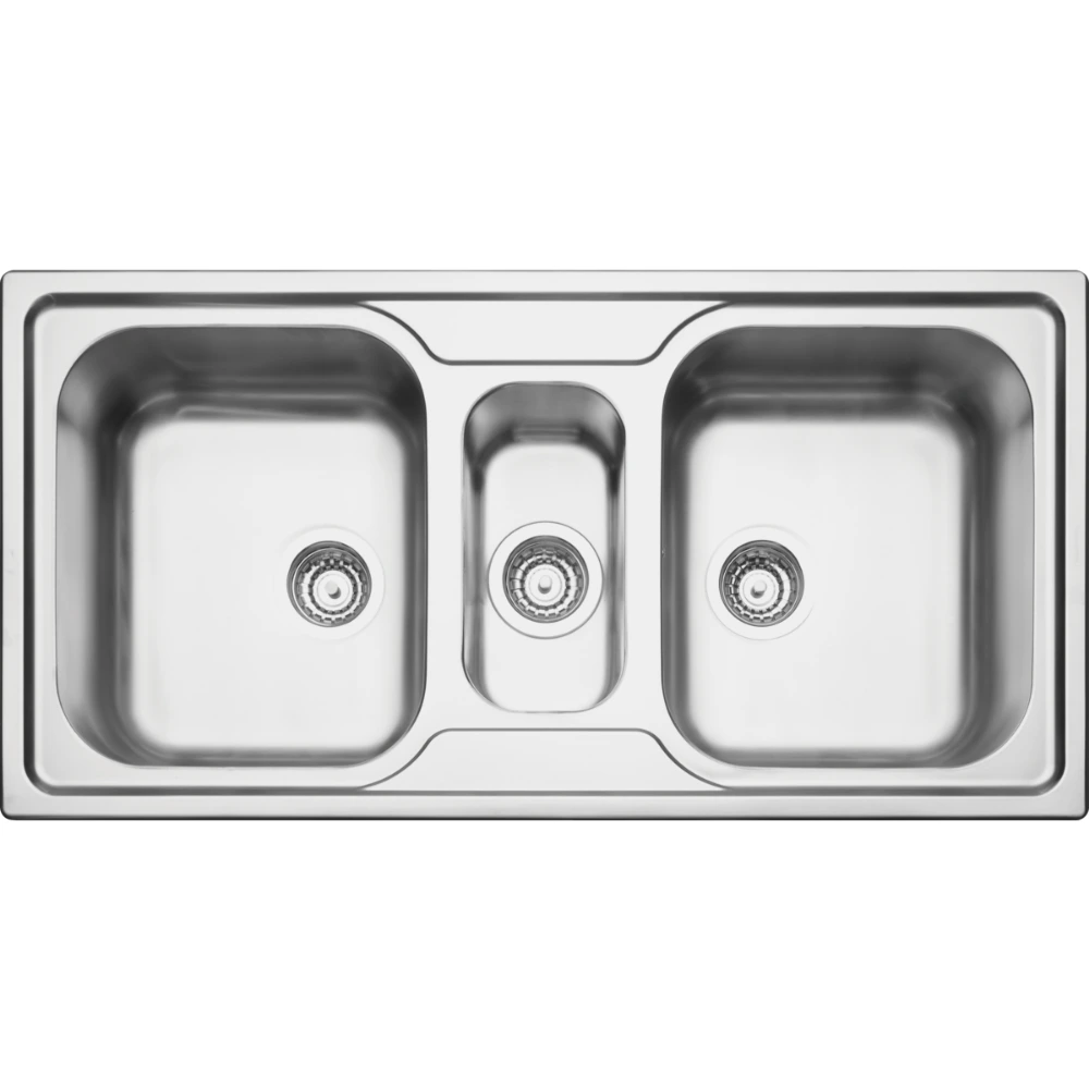 93830/103 Pileta Tramontina Triple 100x50x17cm