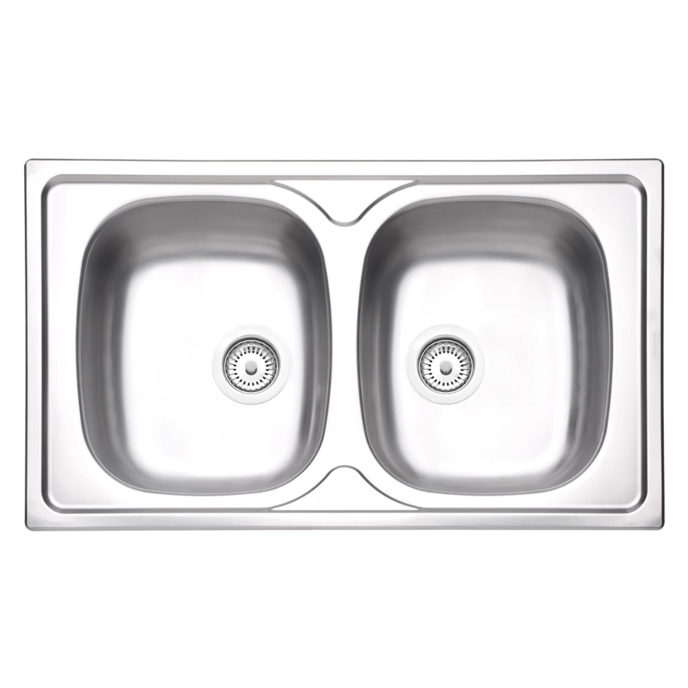 93808/602 Pileta Tramontina Doble 86x50x15cm