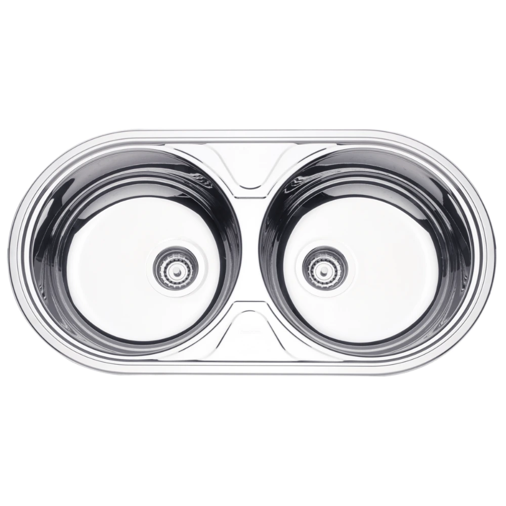94035/202 -Pileta Doble Tramontina Brillo -85x42x15cm –