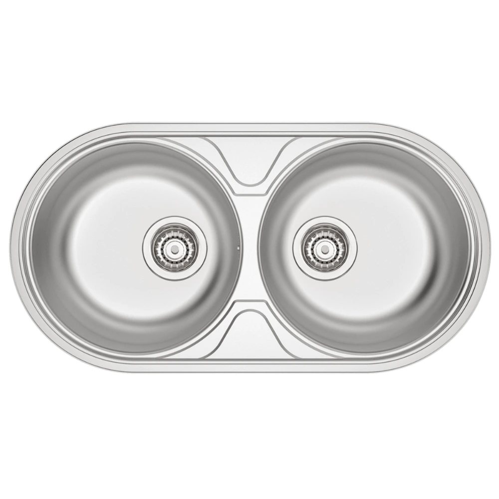 94035/102 -Pileta Doble Tramontina Opaco -85x42x15cm
