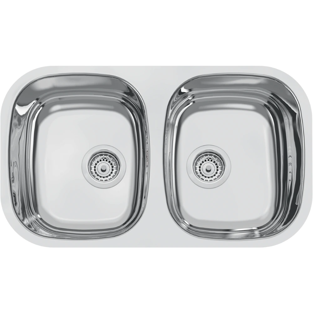 Pileta Doble Tramontina  Brillo 72x40x15cm -94030/203