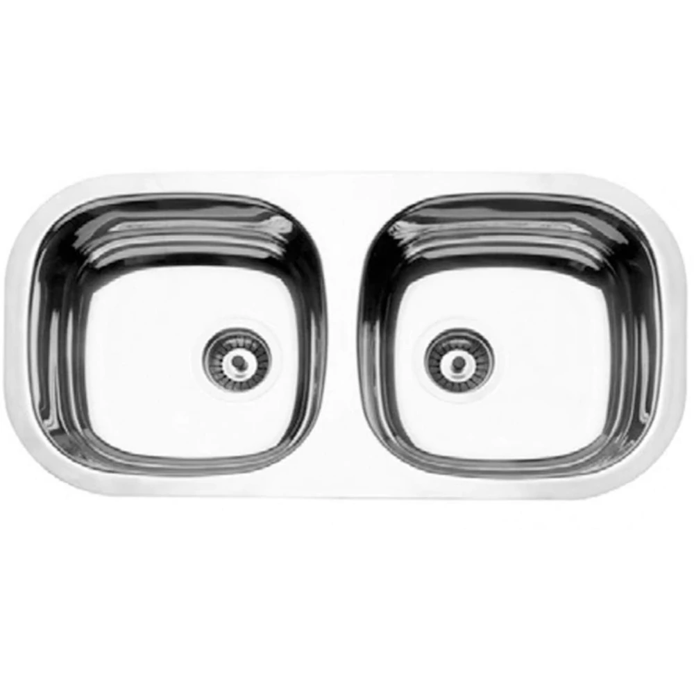 Pileta Doble Tramontina  Brillo 72x34x14cm -94061/400