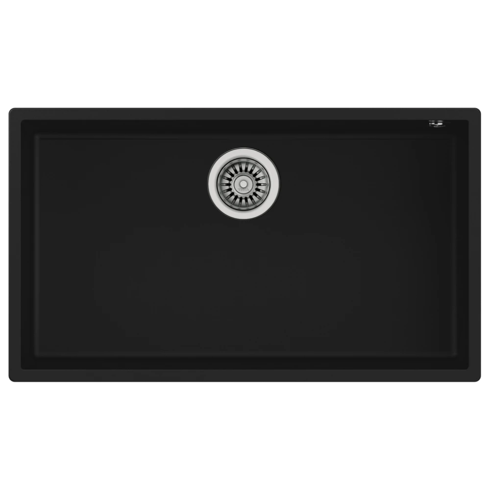 Pileta Simple Cuarzo Negro TEKA – SQUARE 72.40 TG