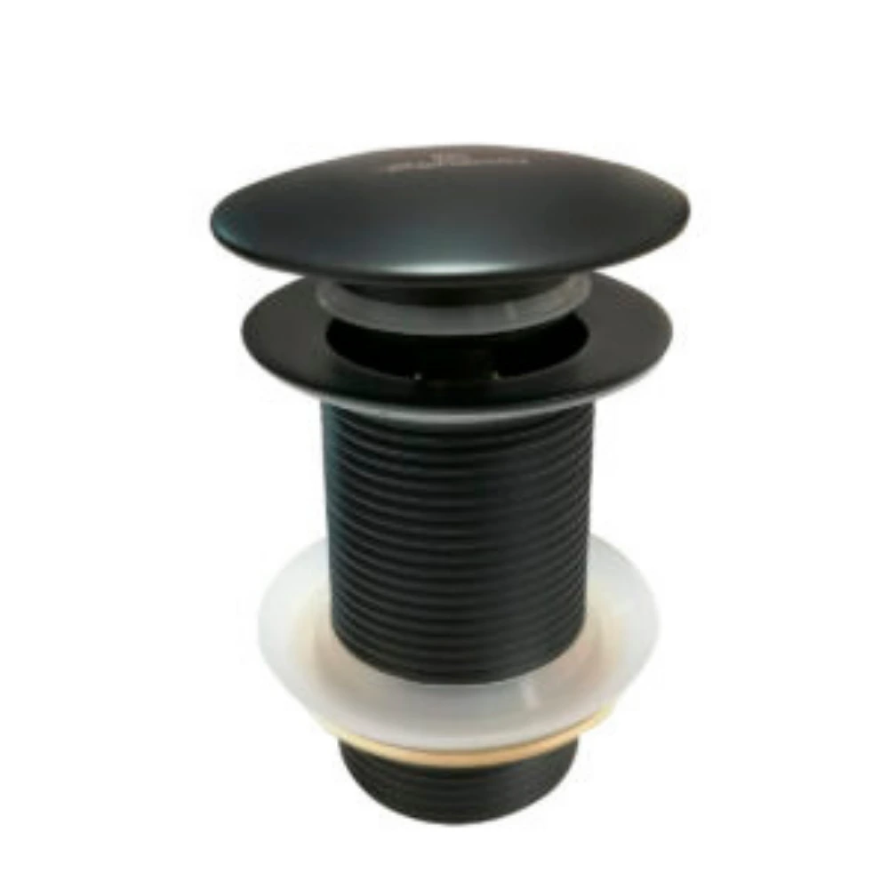 50838N -Valvula Tip Top negra s/desborde