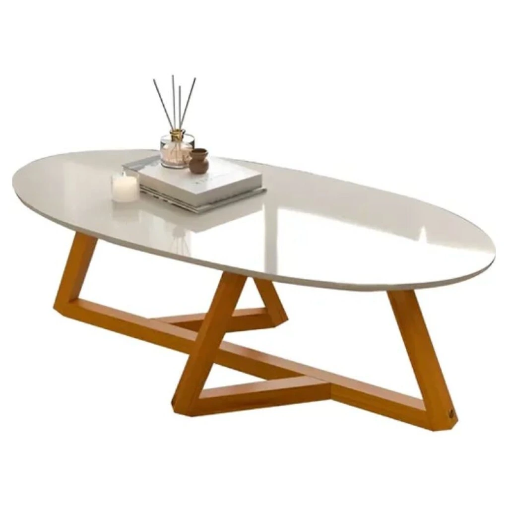 MESA DE CENTRO CLASSIC - BLANCA/NATURE