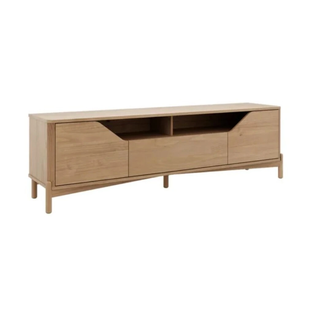 RACK 2 PUERTAS MADERA MACIZA - NEST