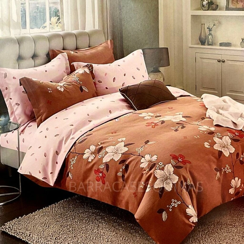JUEGO DE SABANAS 2 PLAZAS KING SIZE 600 HILOS - VARIOS COLORES