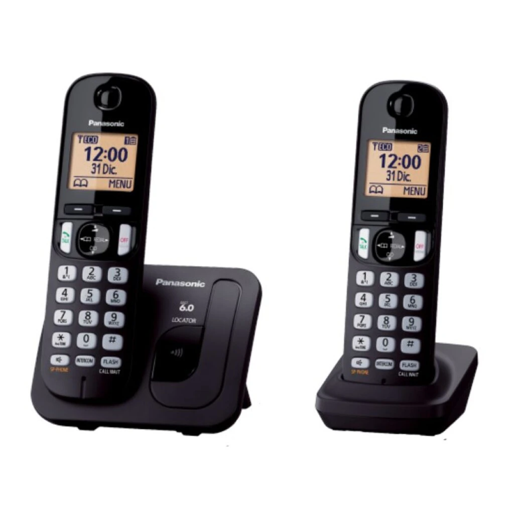 TELEFONO INALAMBRICO 2 BASES/2 AURICULARES - PANASONIC