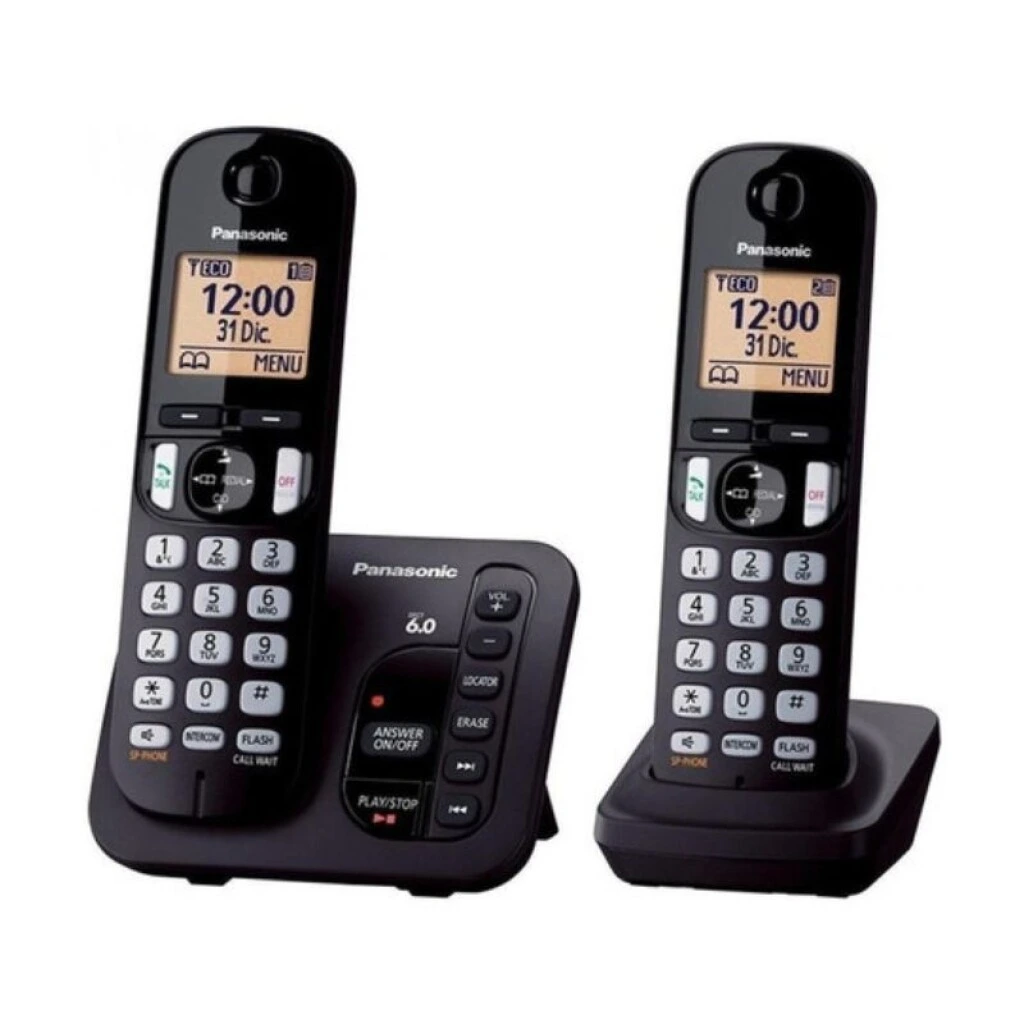 TELEFONO INALAMBRICO 2 BASES PANASONIC - KX-TGC222
