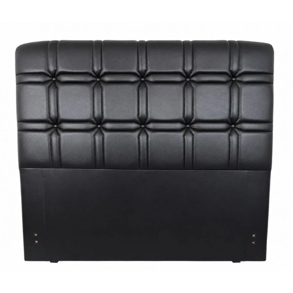 RESPALDO ZEUS 2 PLAZAS PARA SOMMIER 1,40 MT - NEGRO
