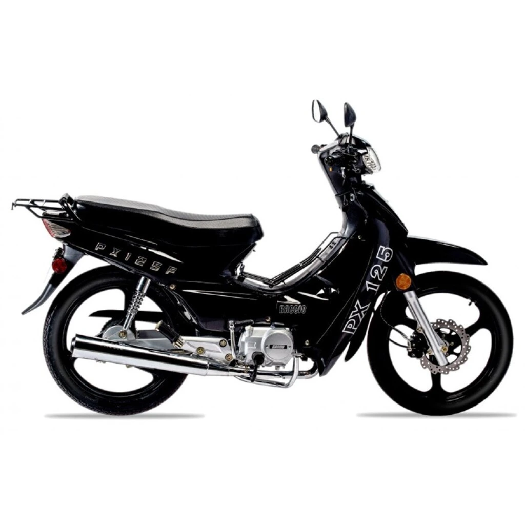 MOTO BACCIO PX125 F NEGRA