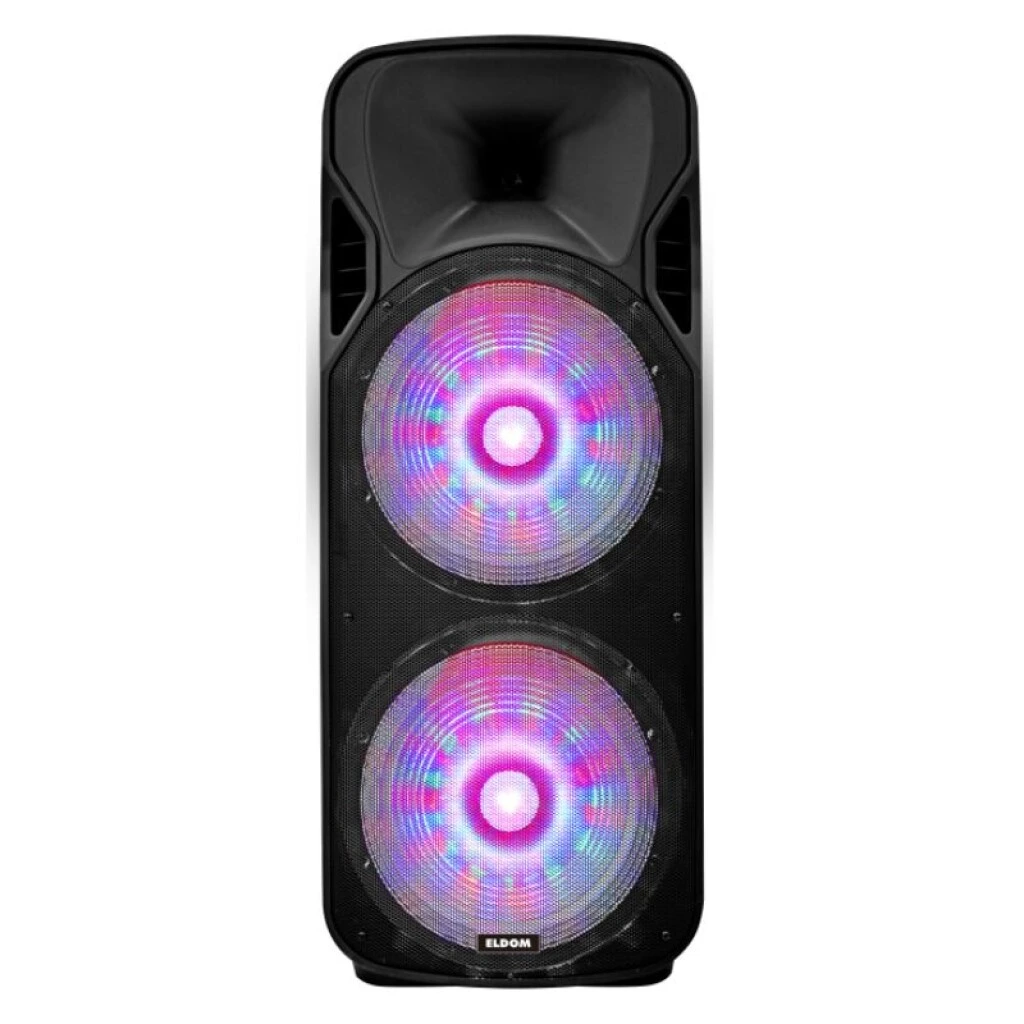 PARLANTE ELDOM CON LUZ - ELD-2X15