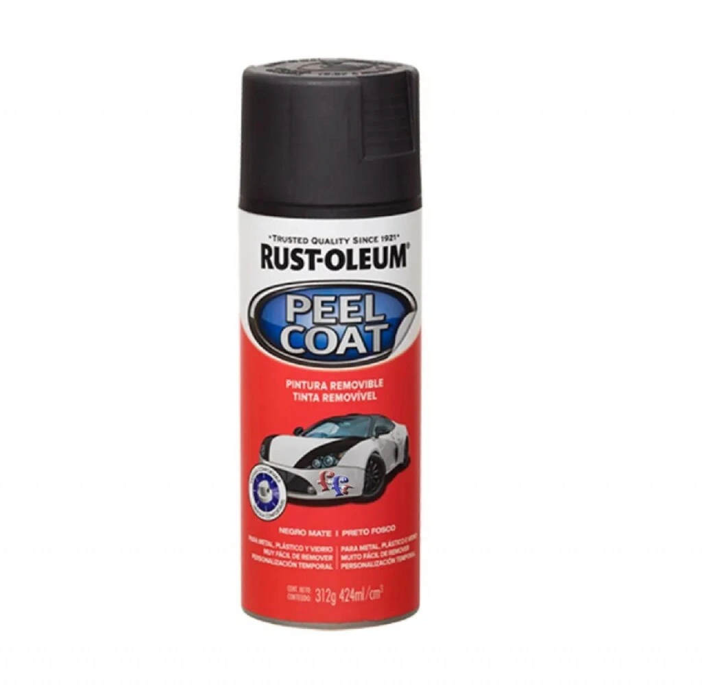 Esmalte Aerosol Para Llantas Negro Mate 312Gr Rust Oleum