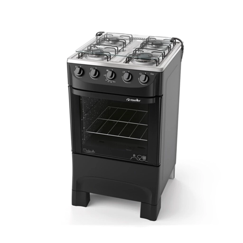 COCINA BERLIN 4H NEGRA - ELDOM