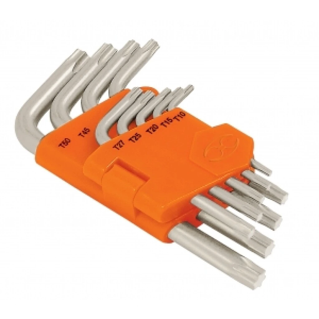 Kit de Llaves Torx T10 - T50 Caja Plástica Truper