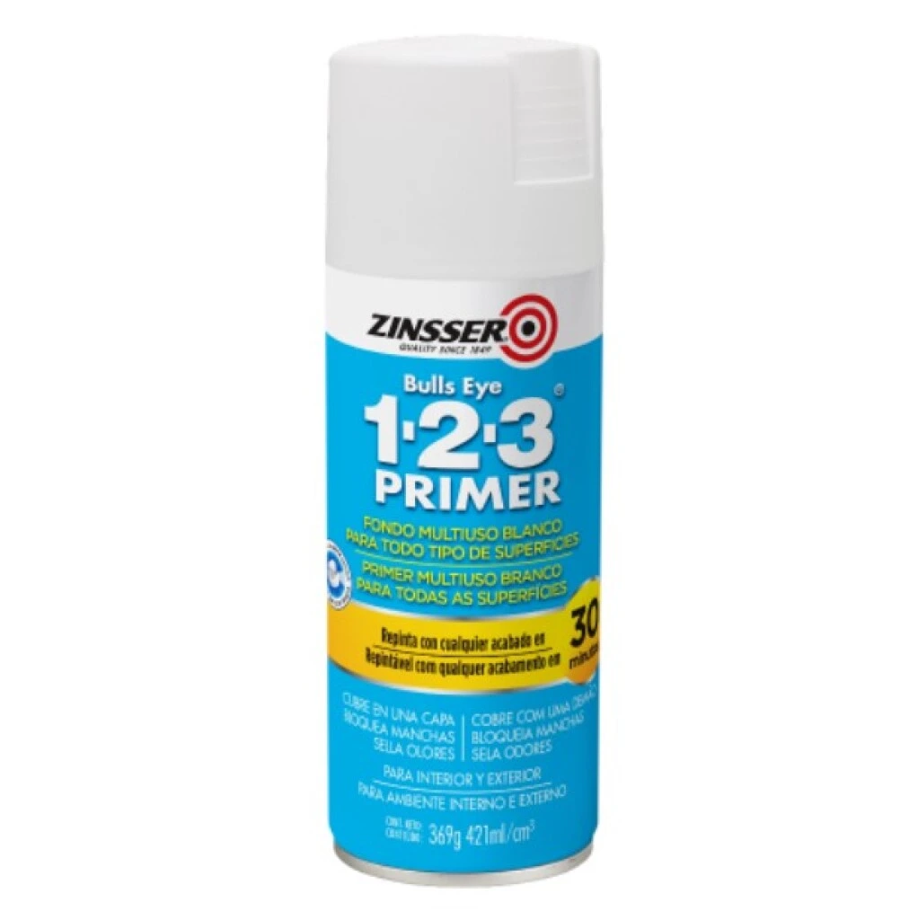 Fondo en Aerosol 123 Blanco 369Gr Zinsser