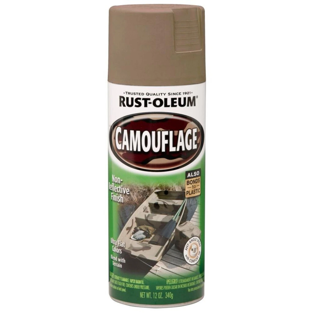 Esmalte Aerosol Camuflado Khaki 340Gr Rust Oleum
