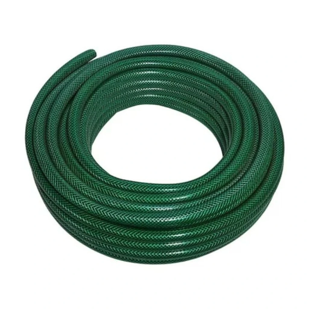 MANGUERA 1/2" VERDE CON MALLA - TRAMONTINA X METRO