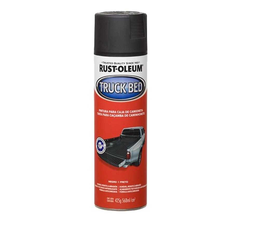 Esmalte Aerosol Para Caja de Camioneta Negro 425Gr Rust Oleum