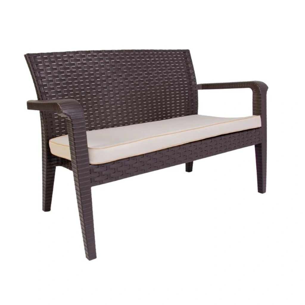 SILLON DE JARDIN ALASKA 2 CUERPOS - MARRON