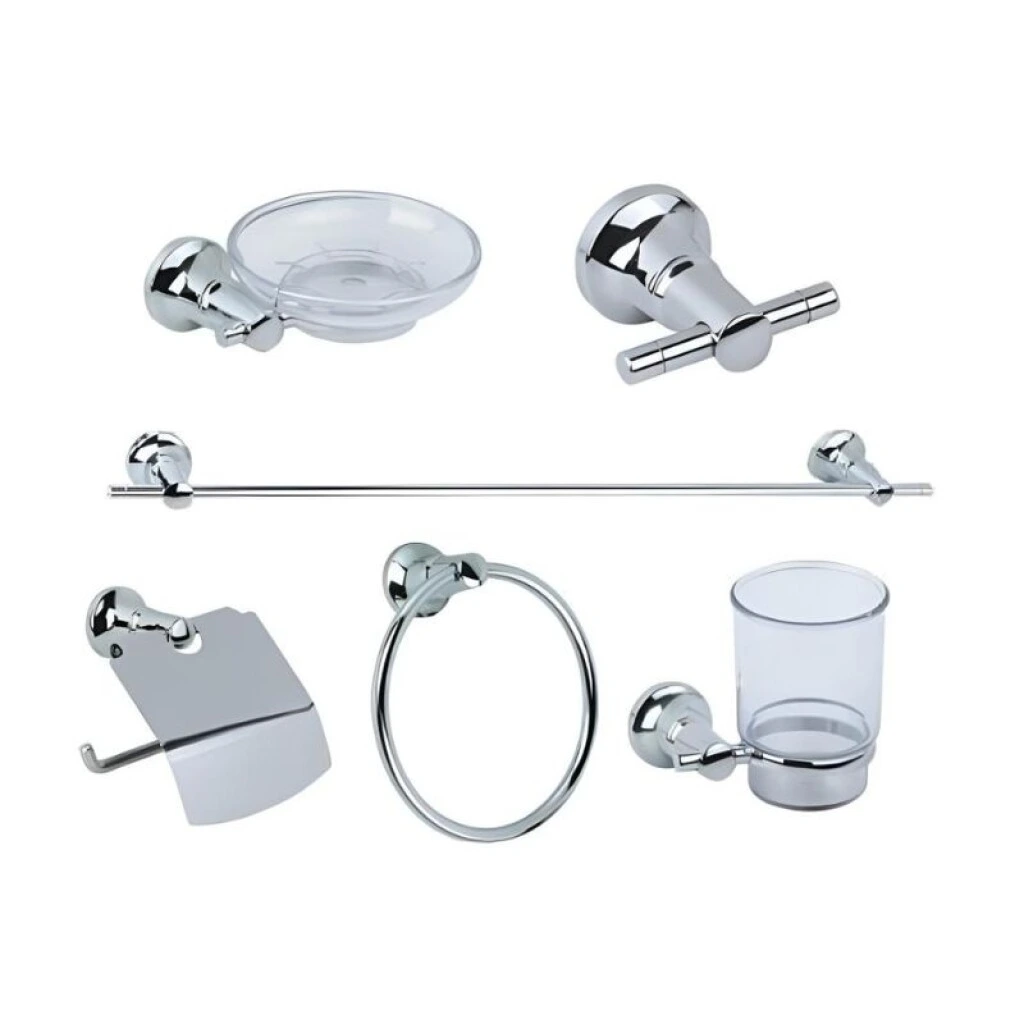 KIT DE ACCESORIOS PARA BAÑO 6 PIEZAS