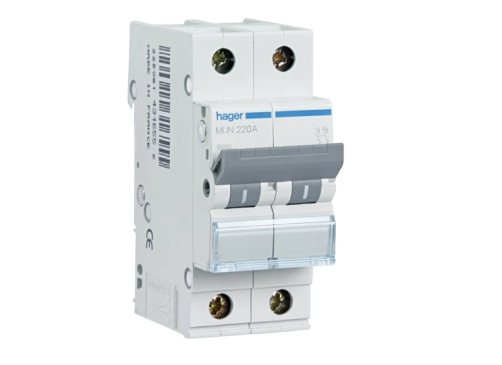 Interruptor Termomagnético Monofásico - 16Amp Hager