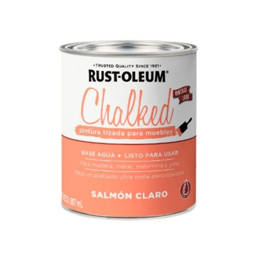 PINTURA TIZADA RUST OLEUM 0.887Lt. - SALMON CLARO