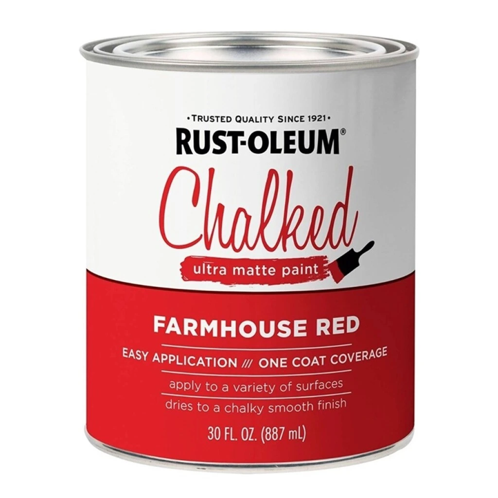 PINTURA TIZADA RUST OLEUM 0.887Lt. - ROJO CAMPESTRE