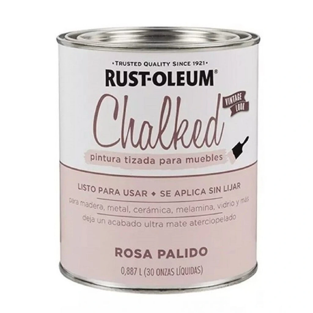 PINTURA TIZADA RUST OLEUM 0.887Lt. - ROSA PALIDO