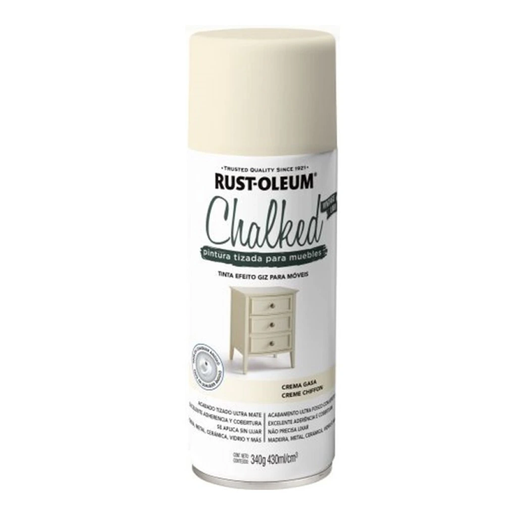 AEROSOL RUST OLEUM CHALKED 340gr. - CREMA GASA