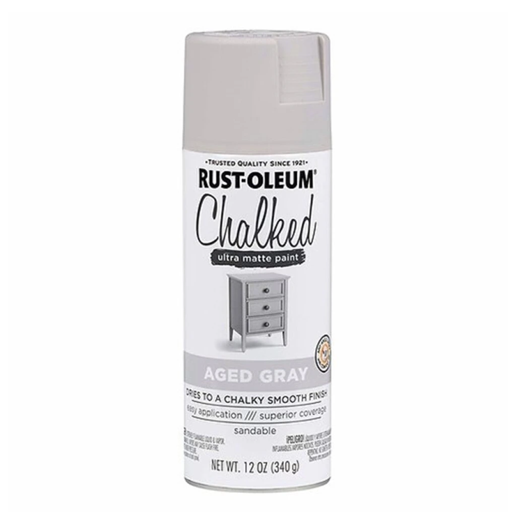 AEROSOL RUST OLEUM CHALKED 340gr. - GRIS ENVEJECIDO