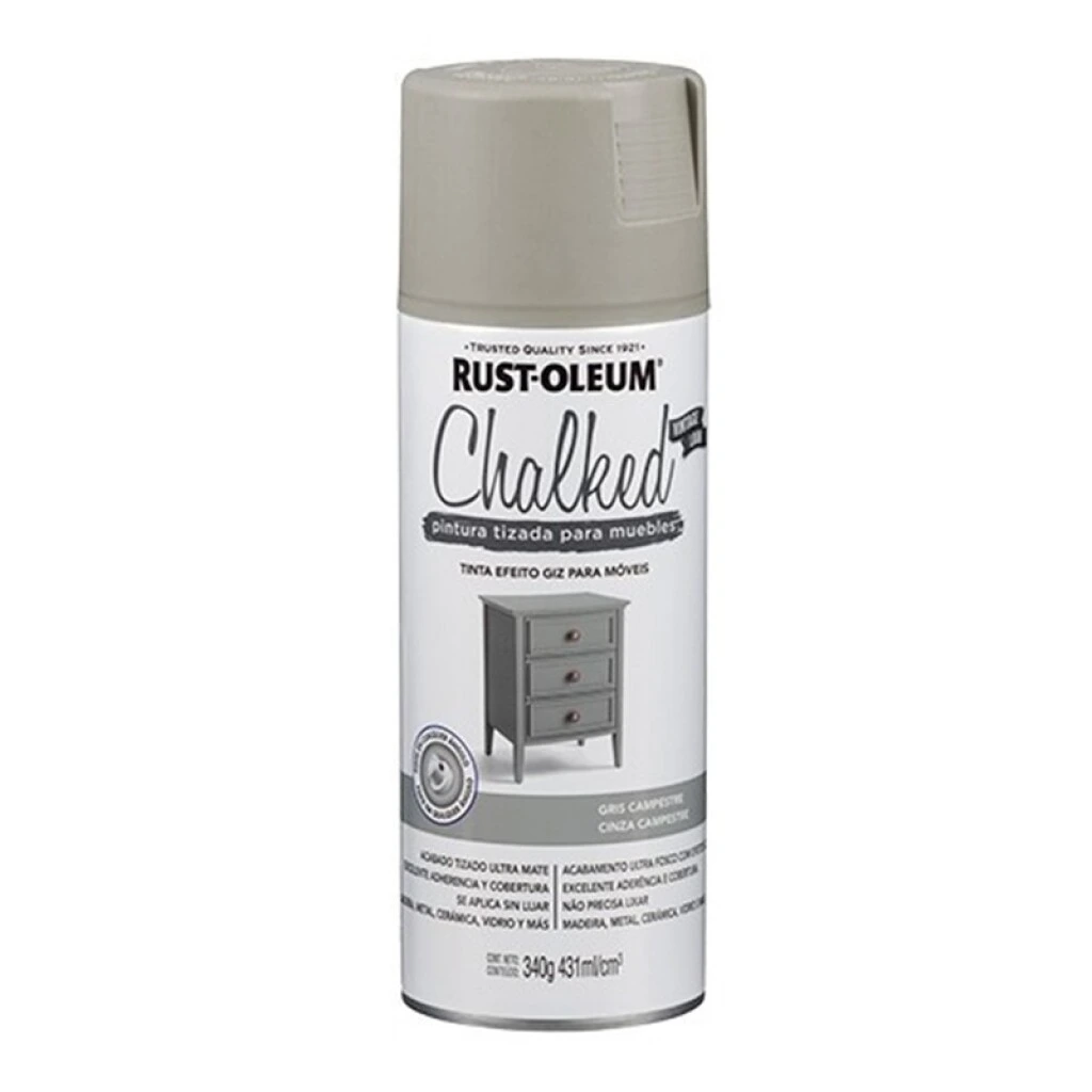AEROSOL RUST OLEUM CHALKED 340gr. - GRIS CAMPESTRE