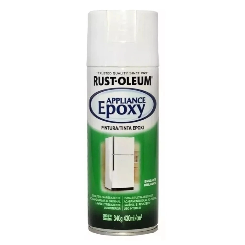AEROSOL RUST OLEUM EPOXY 340gr. - PARA ELECTRODOMÉSTICOS - BRILLANTE