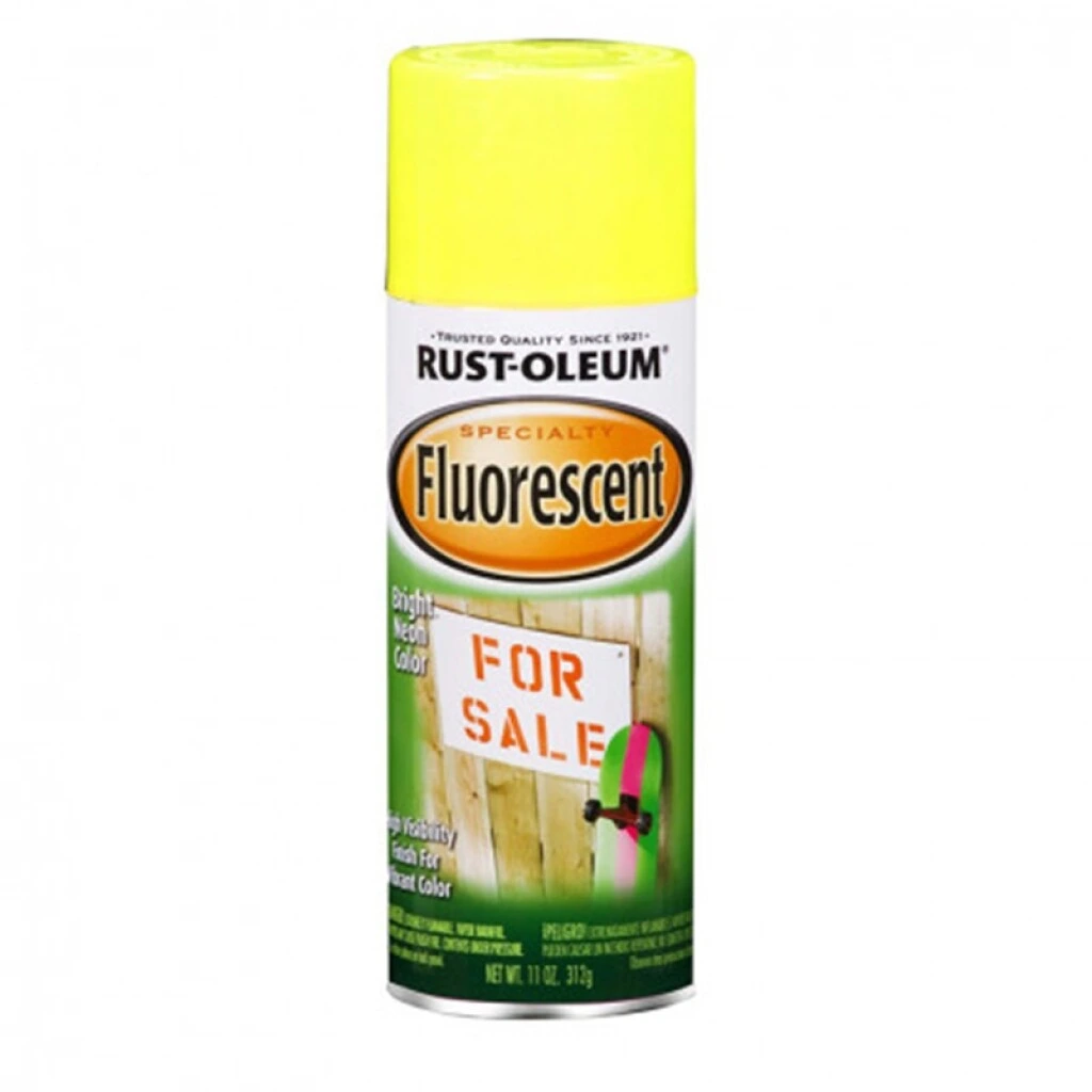 AEROSOL RUST OLEUM FLUORESCENTE 312gr. - AMARILLO