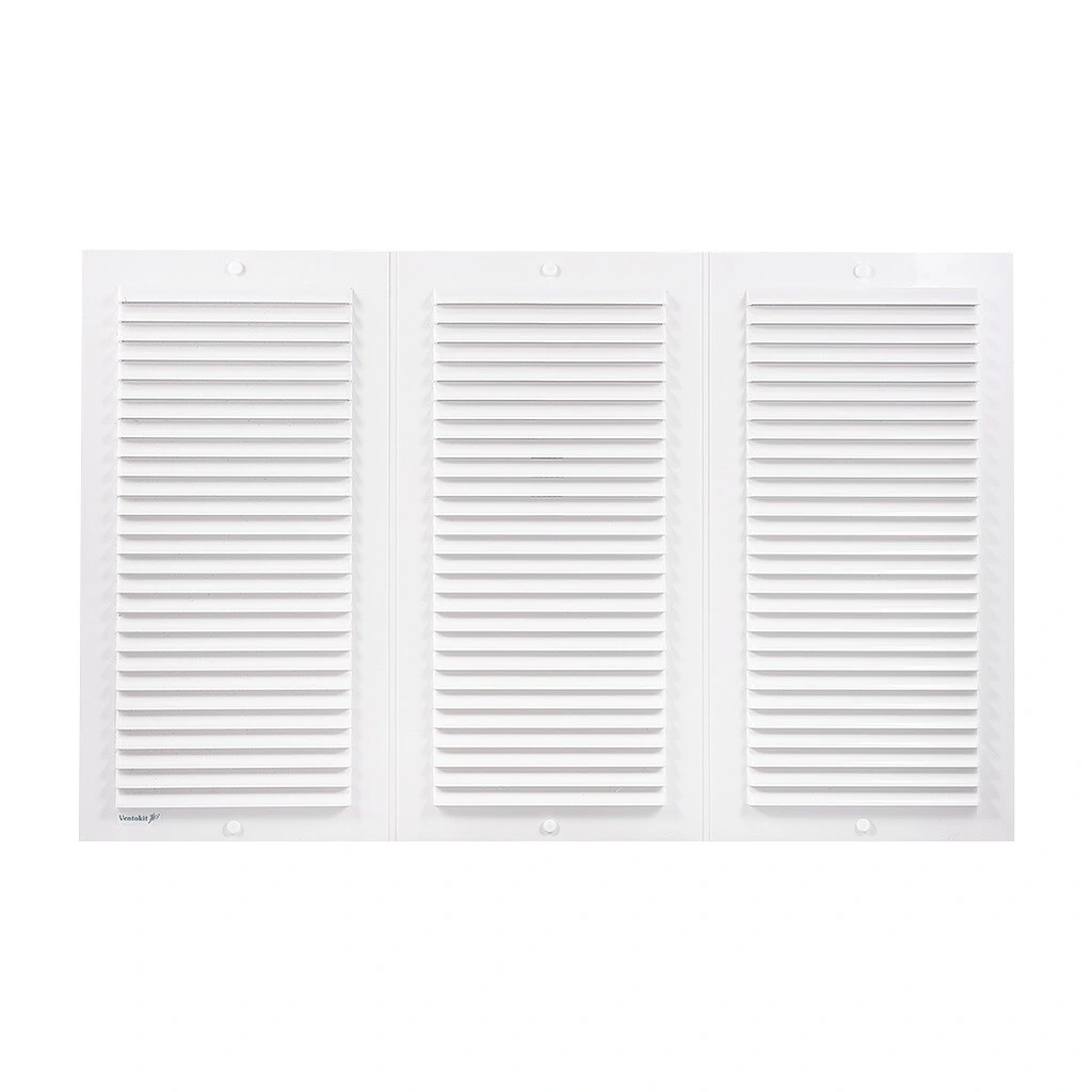 Rejilla de Ventilación PVC 54x34cm con mosquitero Ventokit