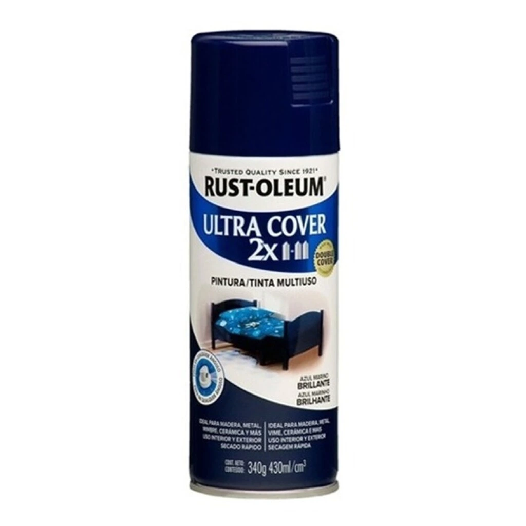 AEROSOL RUST OLEUM ULTRA COVER 2X 340gr. - AZUL MARINO