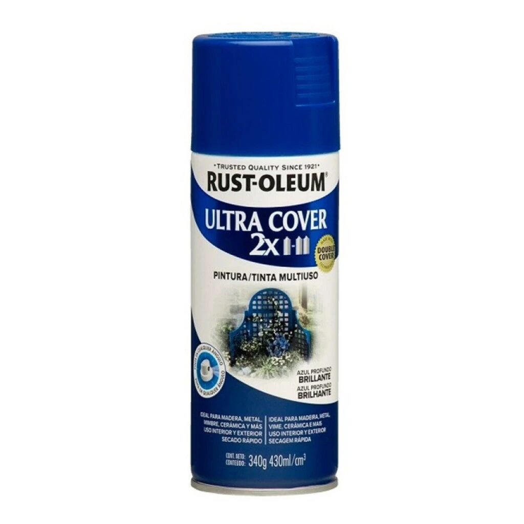 AEROSOL RUST OLEUM ULTRA COVER 2X 340gr. - AZUL PROFUNDO