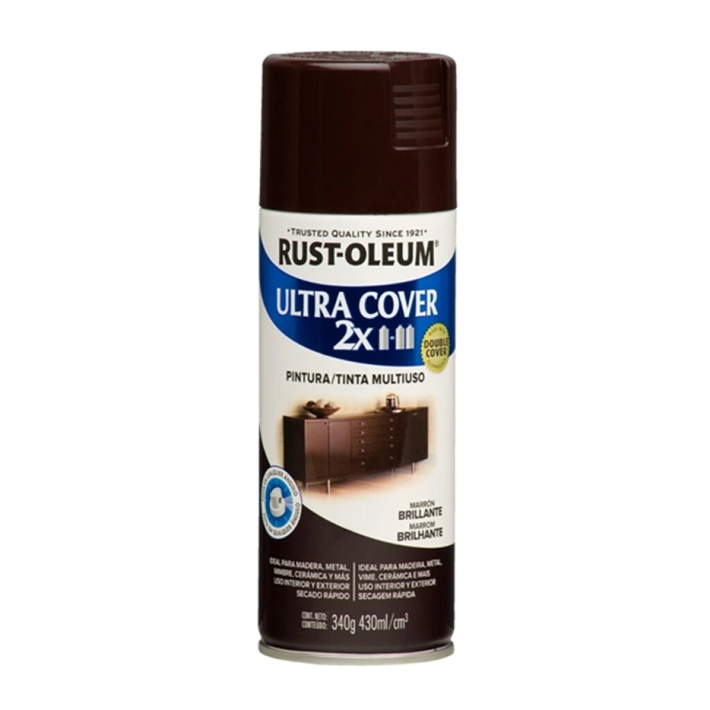 AEROSOL RUST OLEUM ULTRA COVER 2X 340 gr. - MARRON