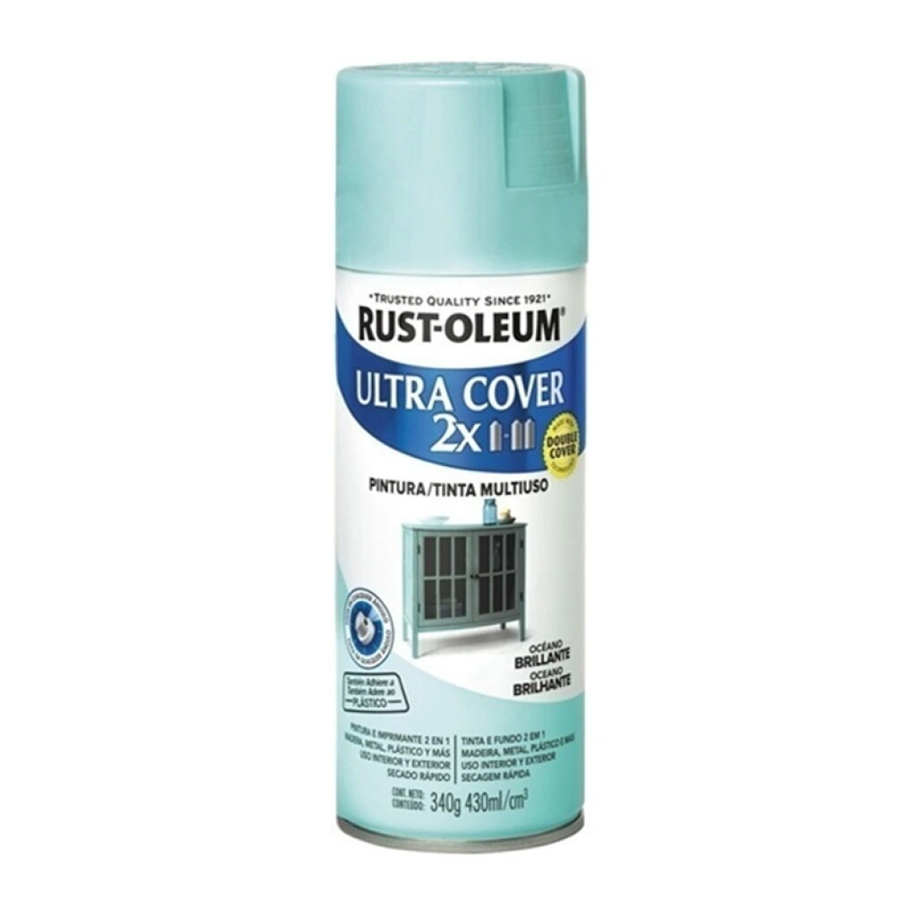 AERROSOL RUST OLEUM ULTRA COVER 2X 340gr. - OCEANO