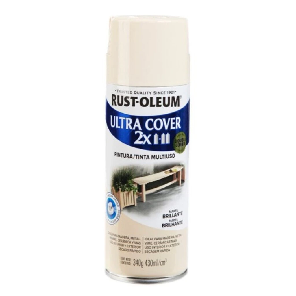 AEROSOL RUST OLEUM ULTRA COVER 2X 340gr. - MARFIL