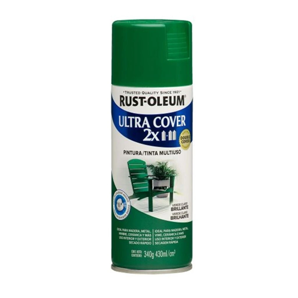AEROSOL RUST OLEUM ULTRA COVER 2X 340gr. - VERDE CLARO