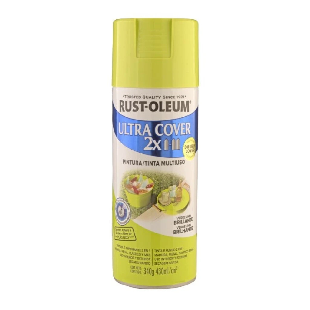AEROSOL RUST OLEUM ULTRA COVER 2X 340gr. - VERDE LIMA