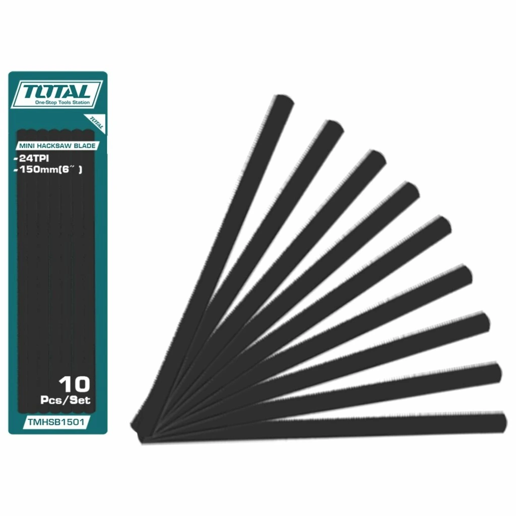 Set de 10 Hojas Para Arco de Sierra Junior Total