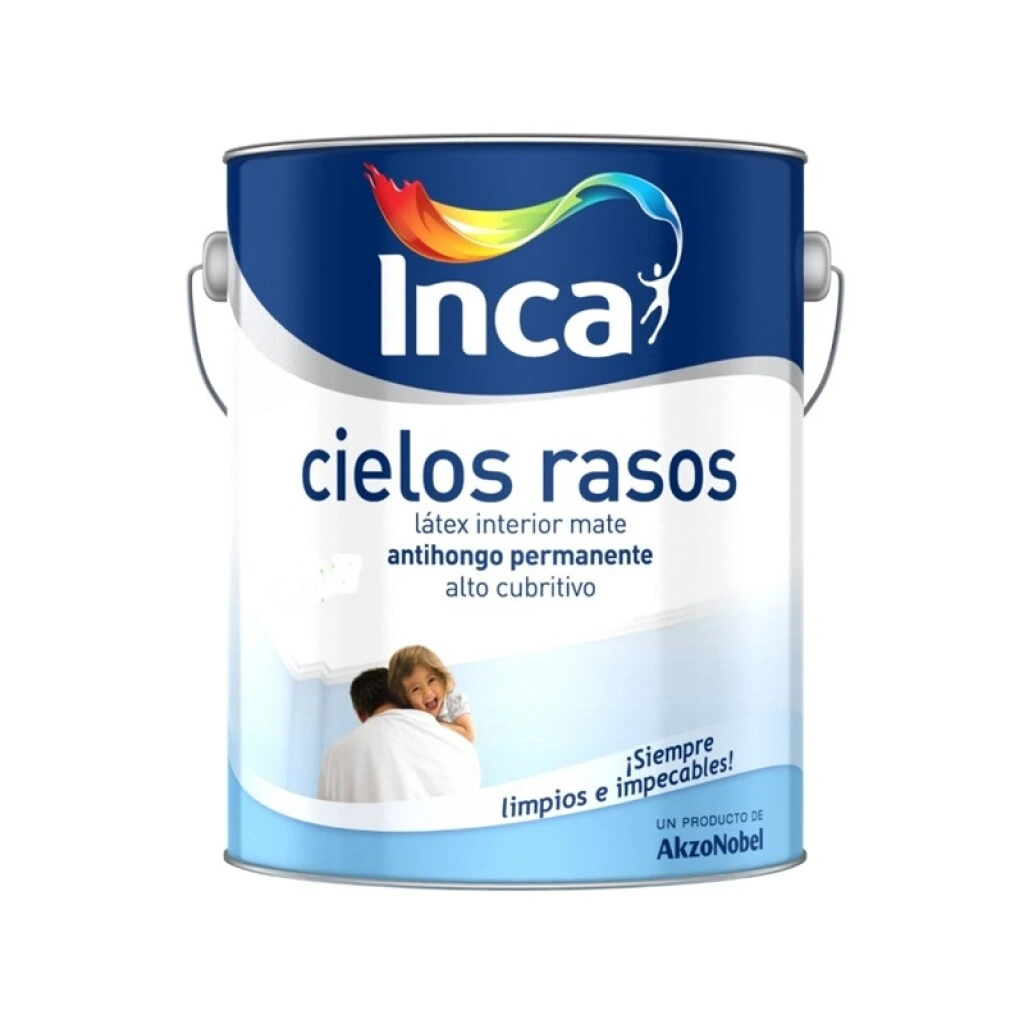 CIELO RASO ANTI HONGO BLANCO INCA 1 LT