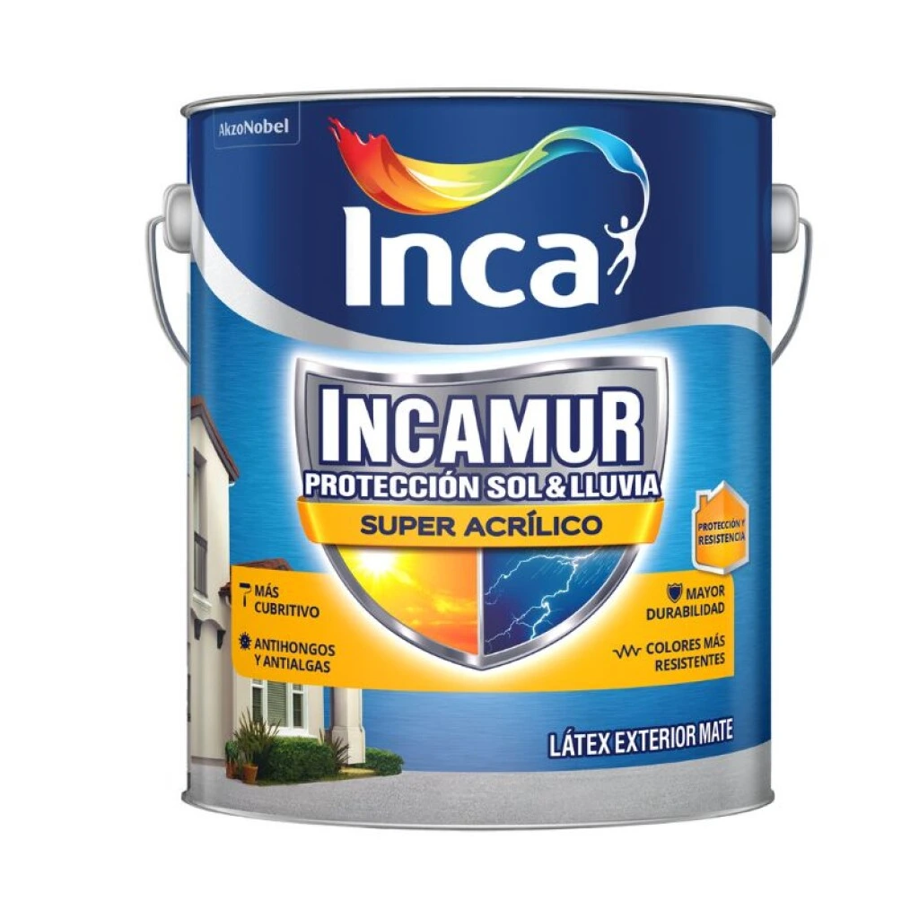 INCAMUR SUPER ACRILICO 20 LT - BLANCO