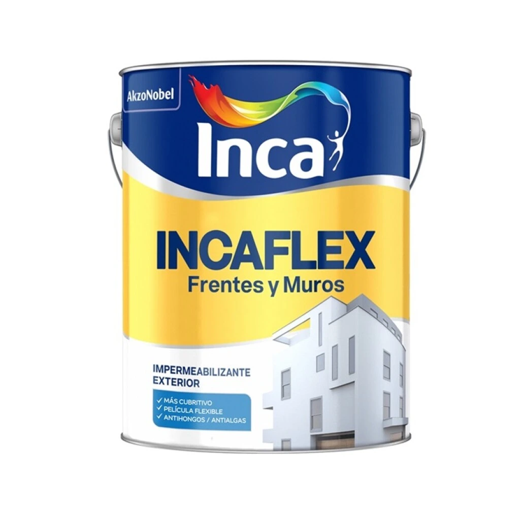 INCAFLEX FRENTES & MUROS 20 LT - BLANCO